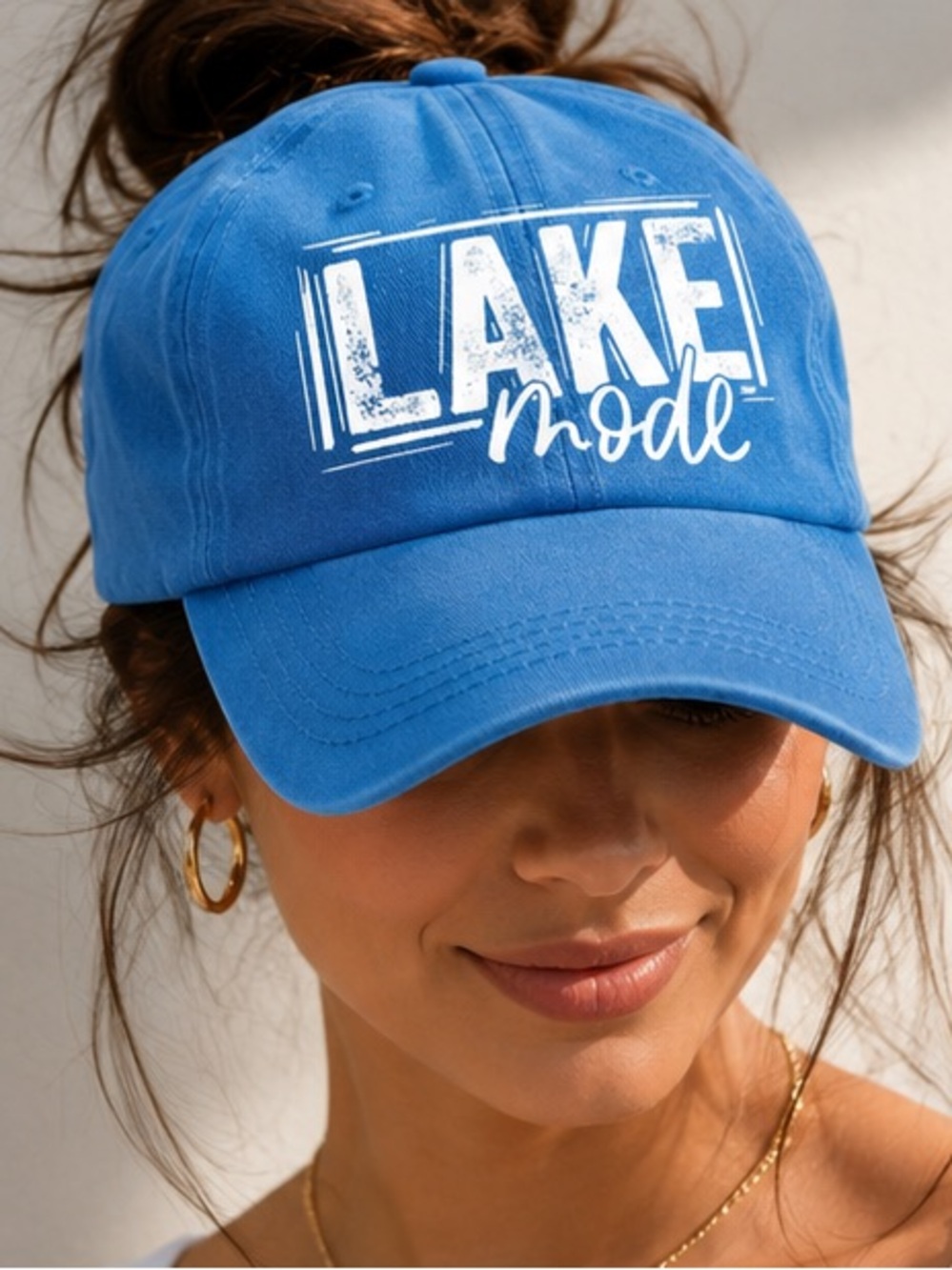 Lake Mode Blue Women’s Baseball Cap